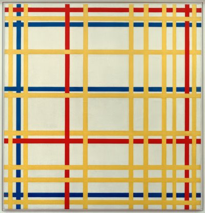 New York City; New York City I by Piet Mondrian